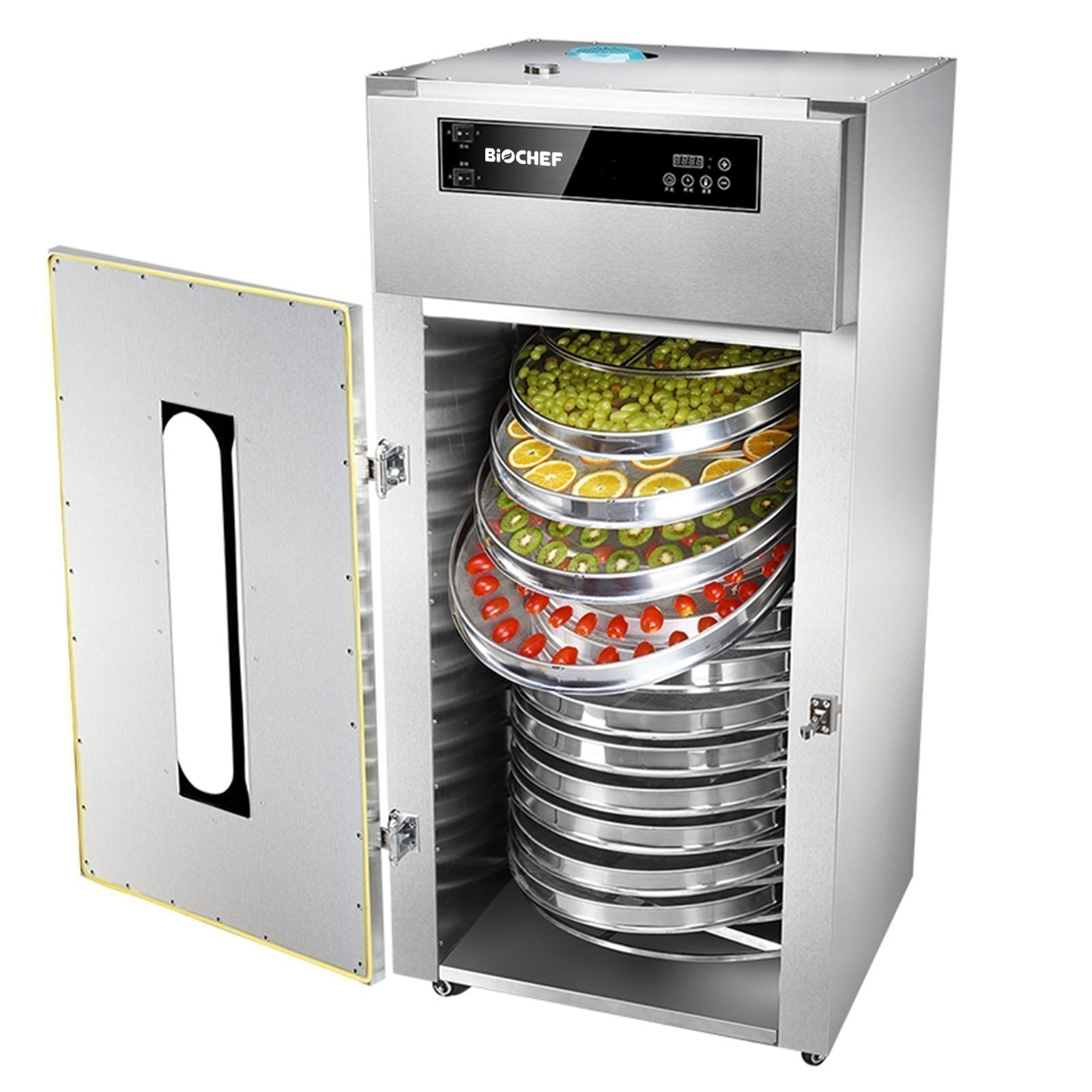 BioChef Commercial Rotating 15 Tray Food Dehydrator