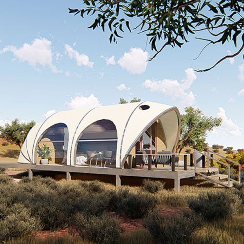 Panstellar Homes Solstice Glamping Tent for the Perfect Glamping Experience