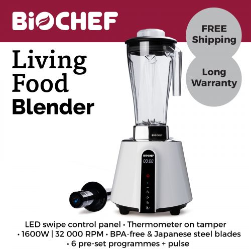BioChef Living Food Blender - White