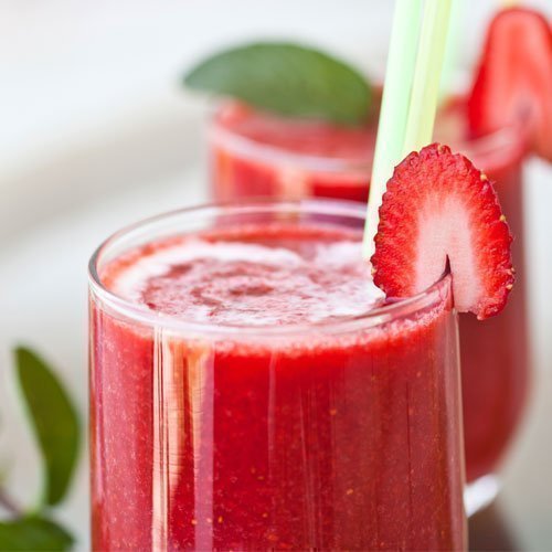 Anise Juice with Strawberries