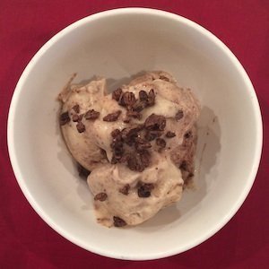 Raw Food Desserts - Banana Sorbet with Almond Butter