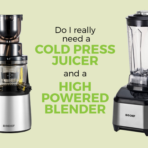Do I really need a juicer and a blender?