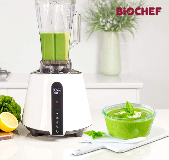 HOT SOUP with the BioChef Living Food Blender