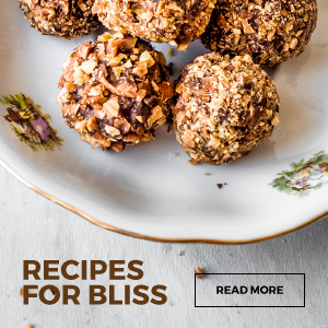Recipes for bliss - hemp seed bliss balls