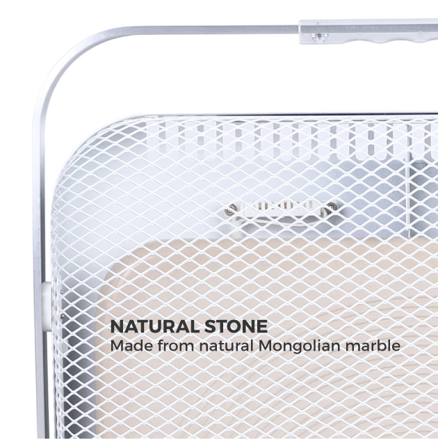 BioSari Marble Heater Made From Natural Mongolian Marble