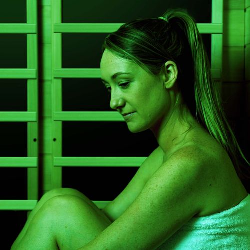 Zen Noir Far-Infrared Sauna Colour Light Therapy