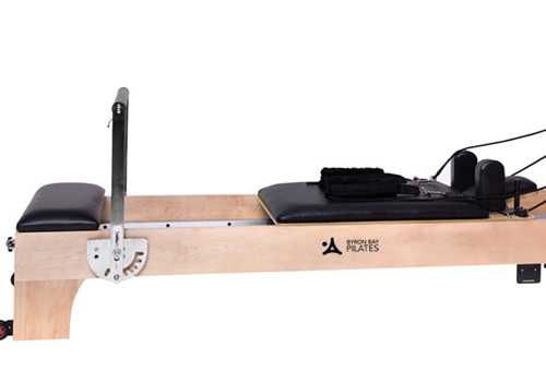 Byron Bay Pilates Premium Reformer with Half Trapeze Padded Seat